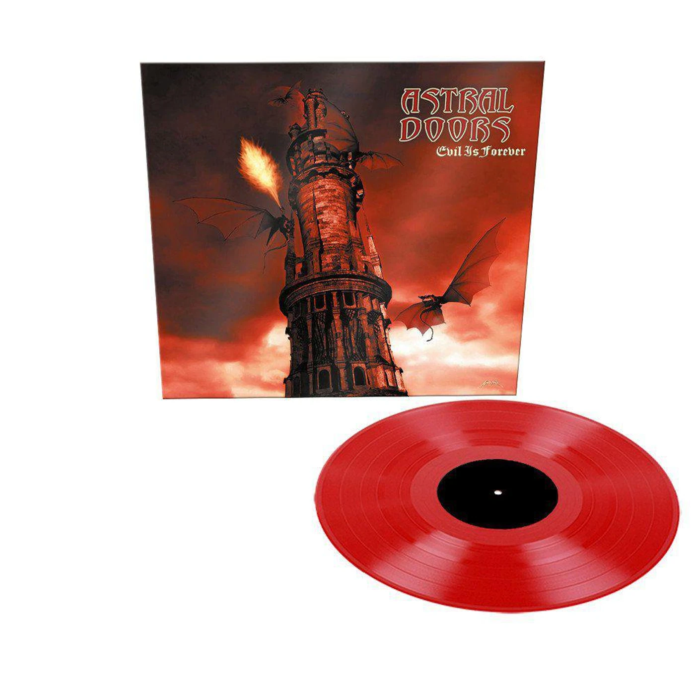 Astral Doors Evil Is Forever (Colored) Vinyl Record