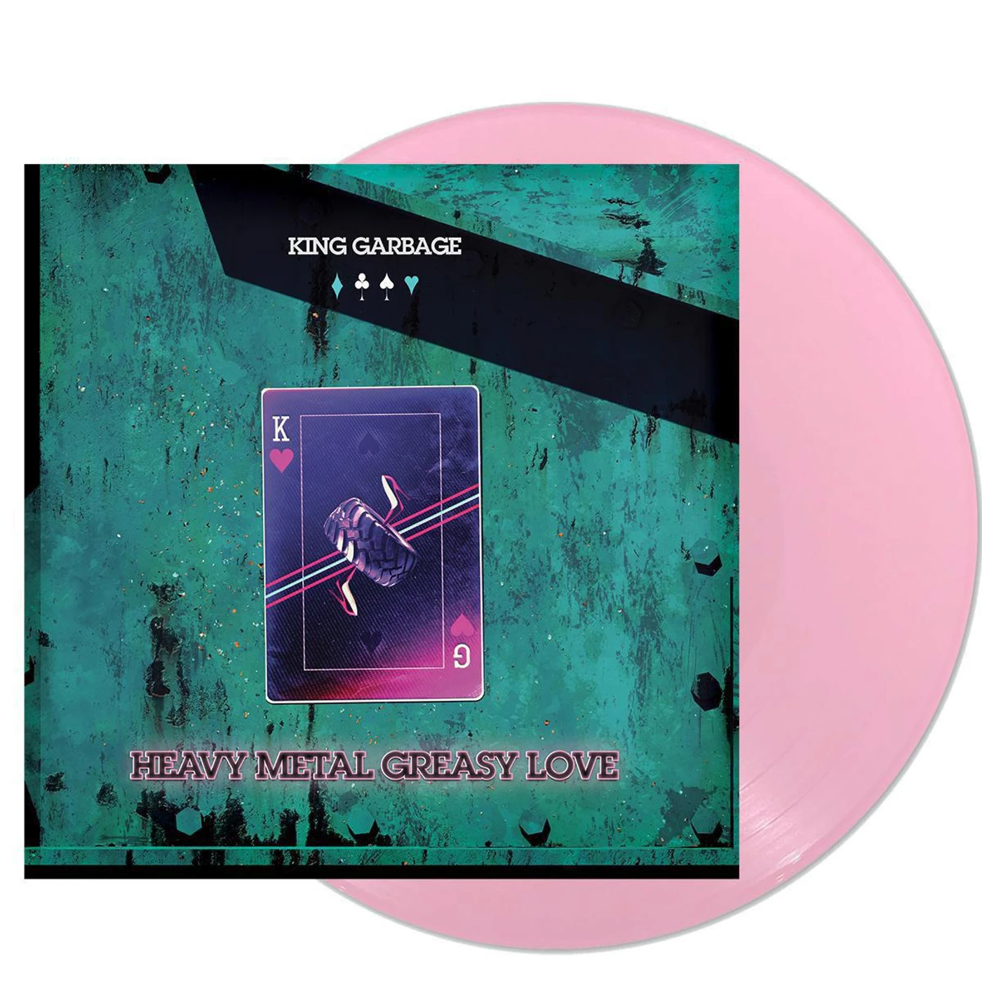 King Garbage Heavy Metal Greasy Love Vinyl Record