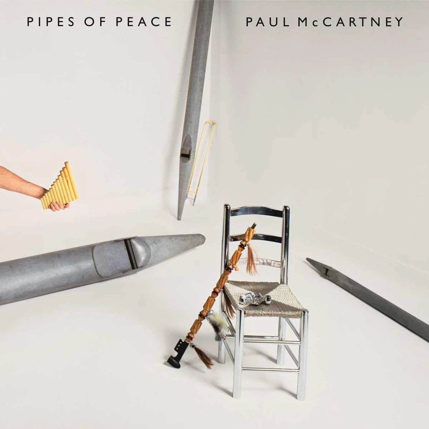 Paul McCartney PIPES OF PEACE (SILVER VINYL) Vinyl Record