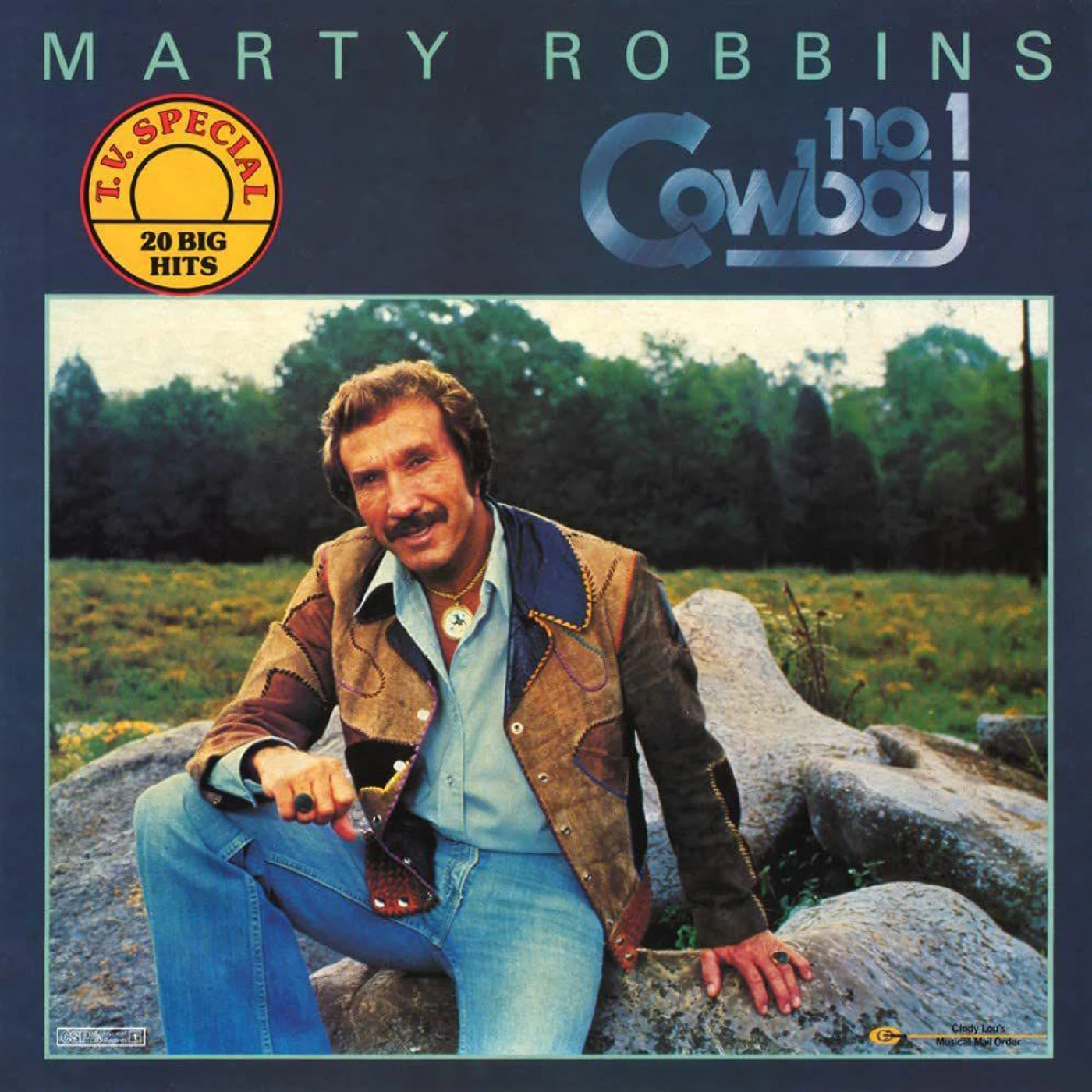 Marty Robbins No. 1 Cowboy Vinyl Record