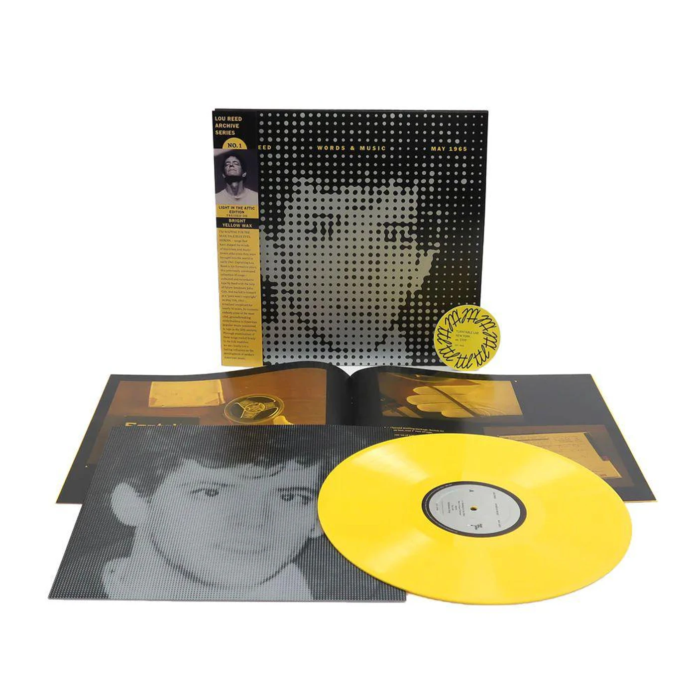 Lou Reed Words & Music, May 1965 (Yellow Vinyl) Vinyl Record