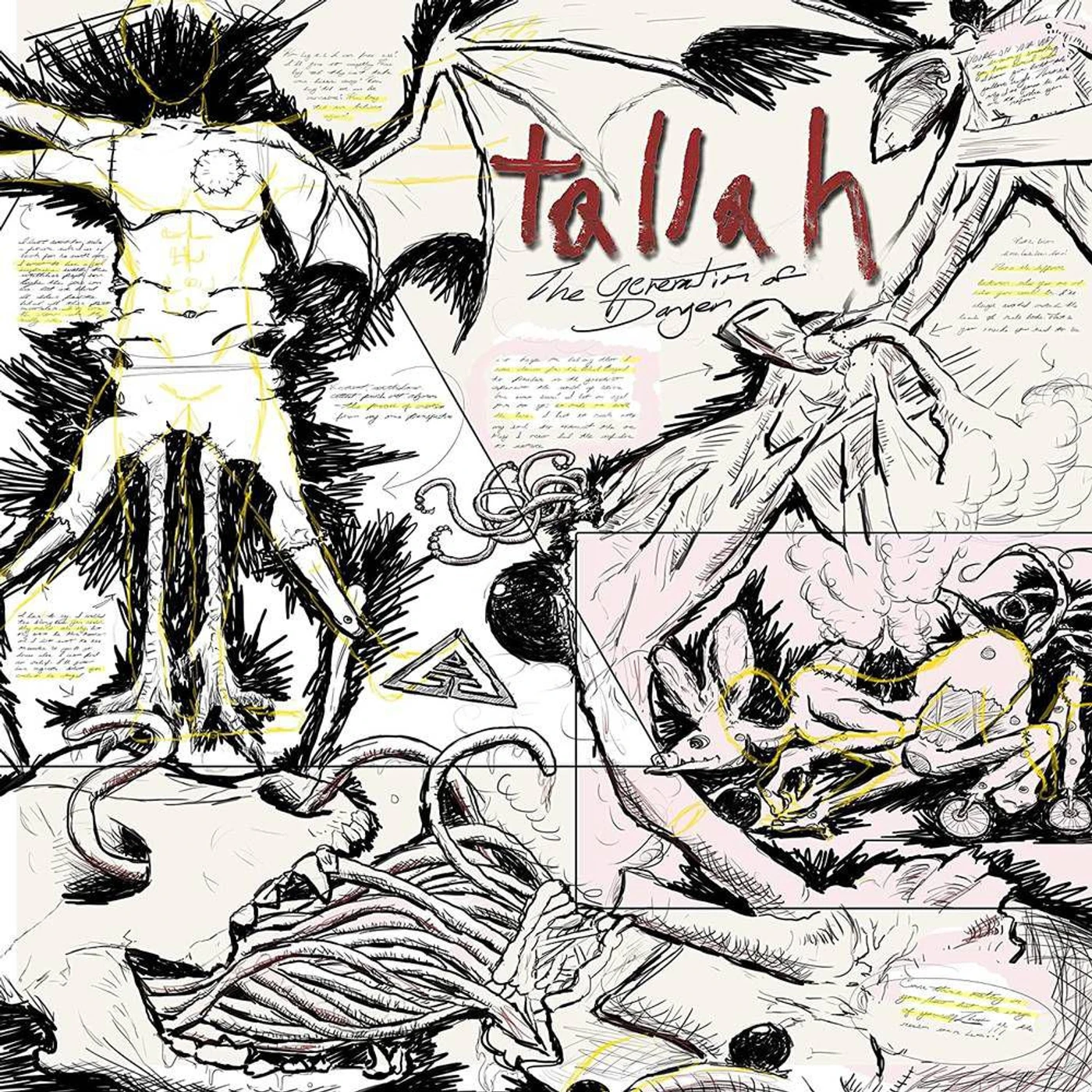 Tallah Generation Of Danger (Green) Vinyl Record