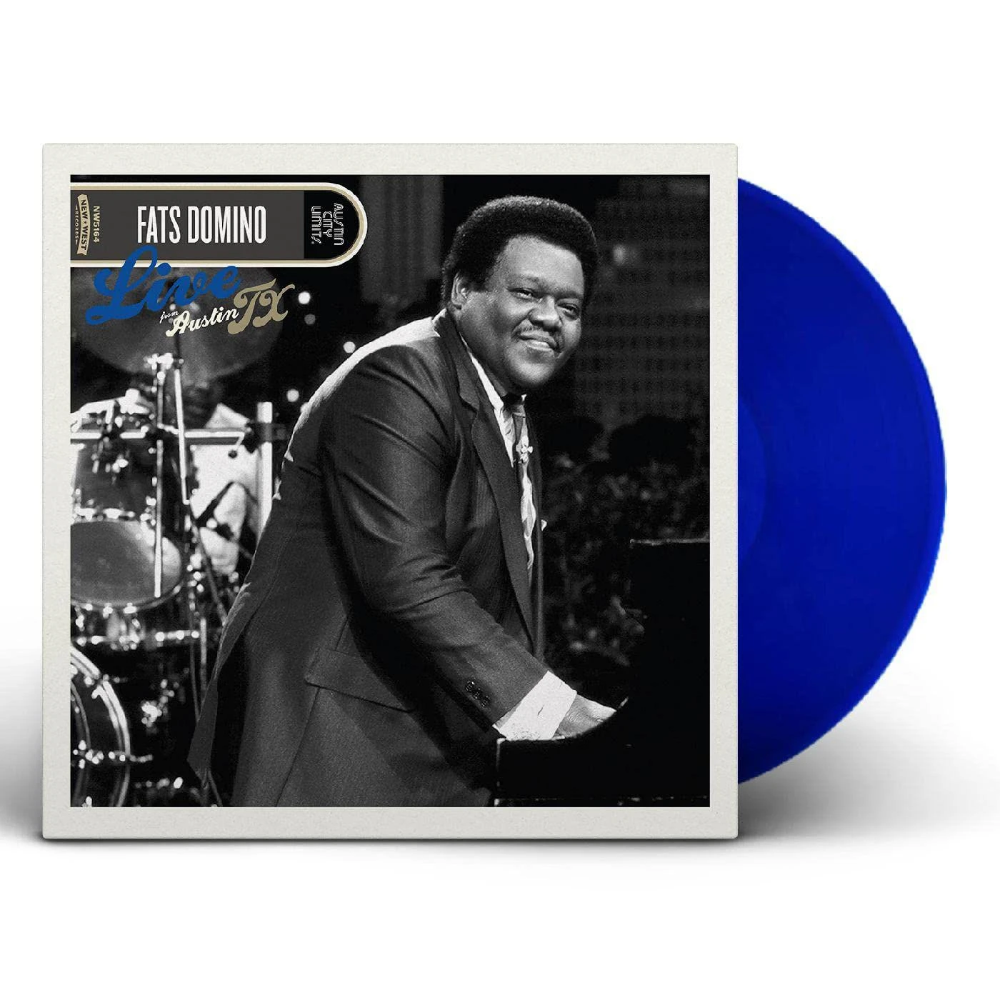 Fats Domino Live From Austin, Tx (Blueberry Hill Color) Vinyl Record