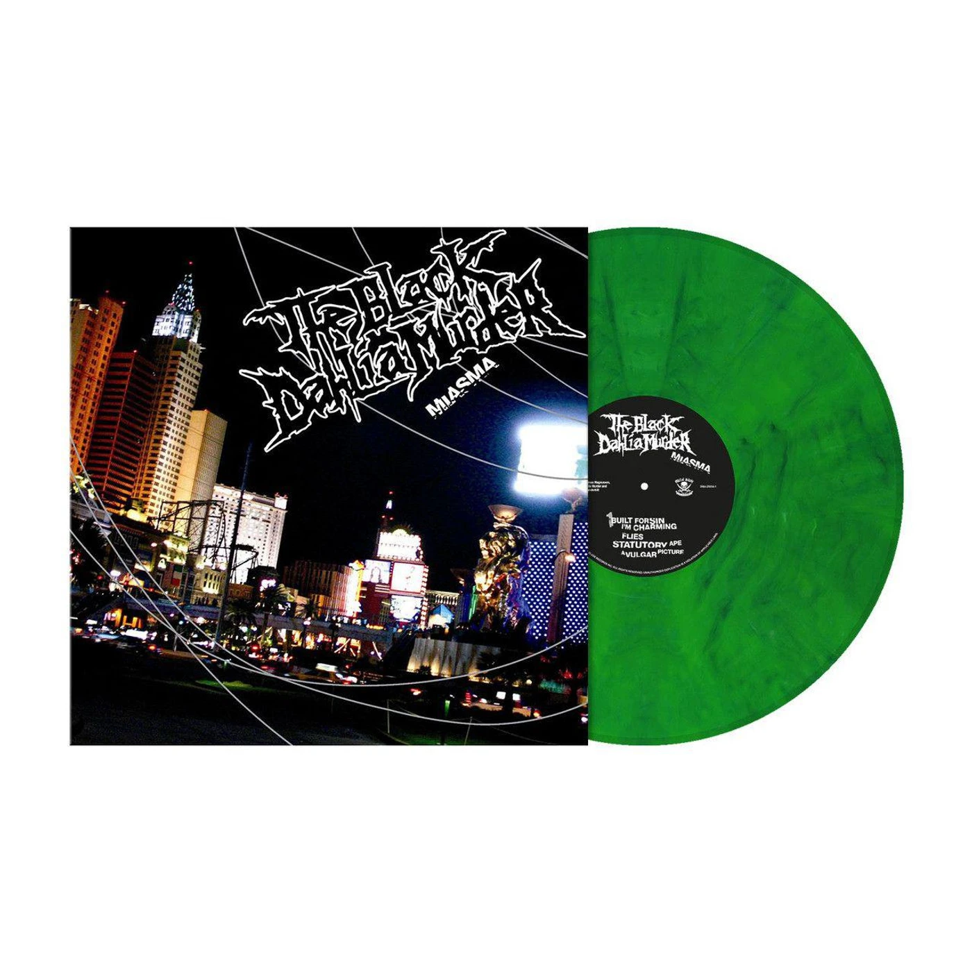 The Black Dahlia Murder Miasma (Emerald Green Marbled) Vinyl Record