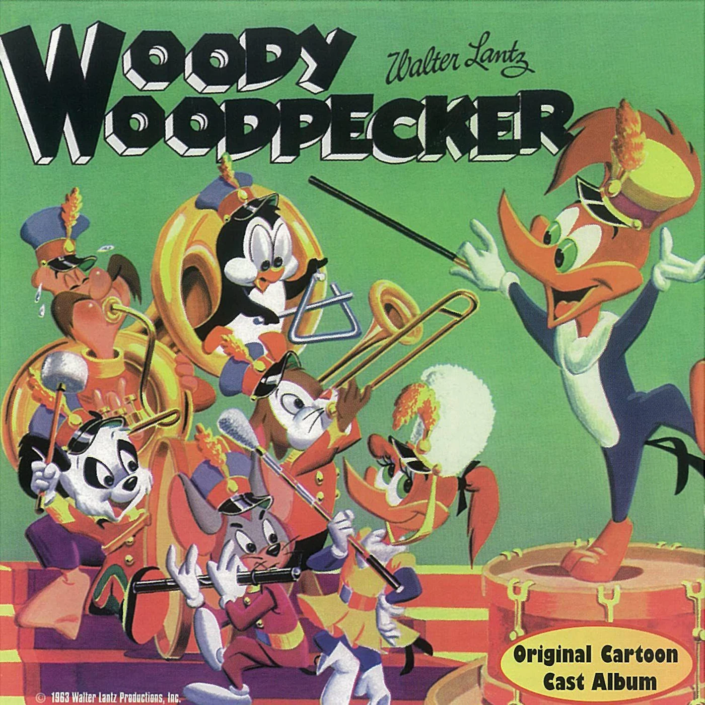Golden Orchestra Woody Woodpecker Vinyl Record