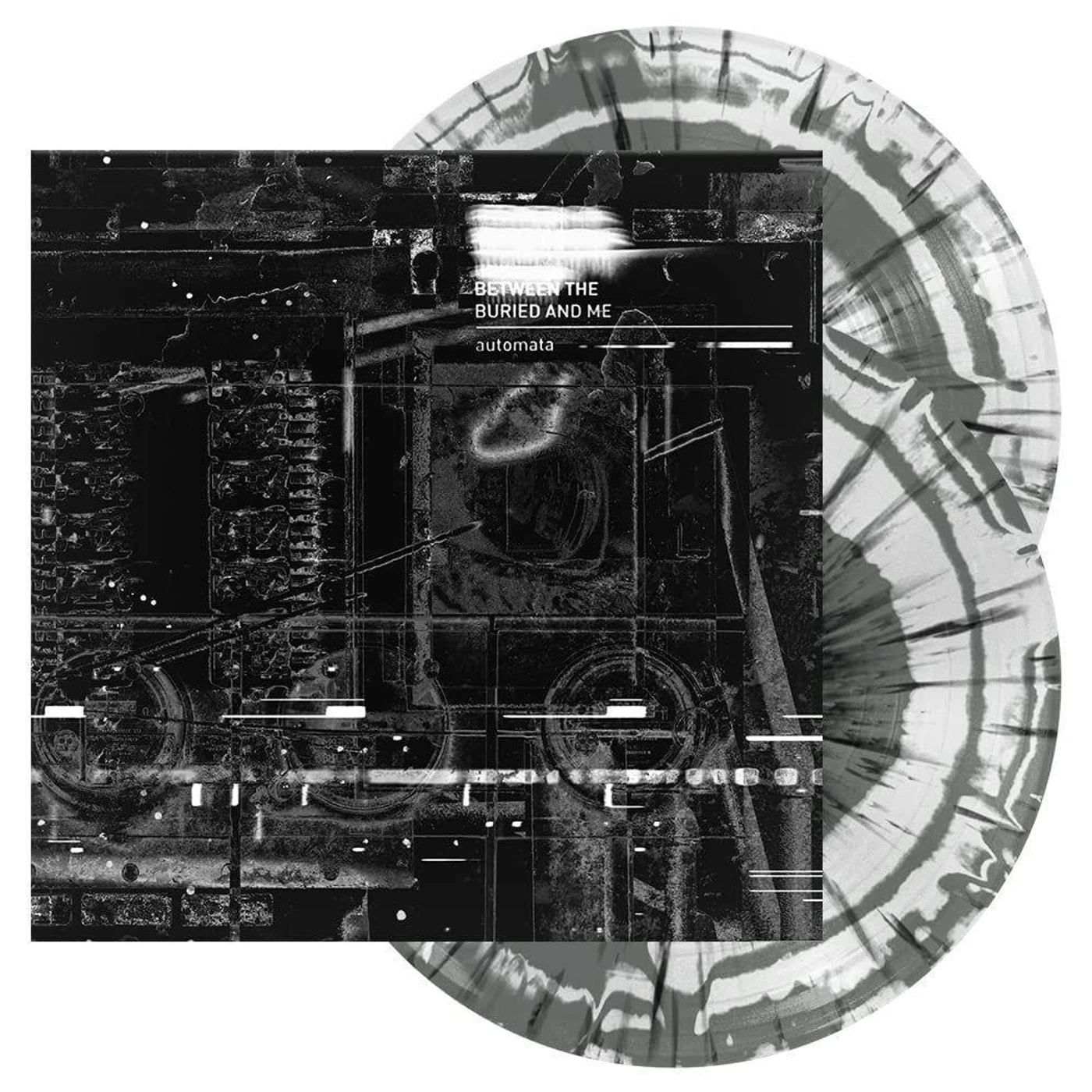 Between The Buried And Me Automata (Silver W/ Black & Silver Splatter Vinyl Record/2LP)