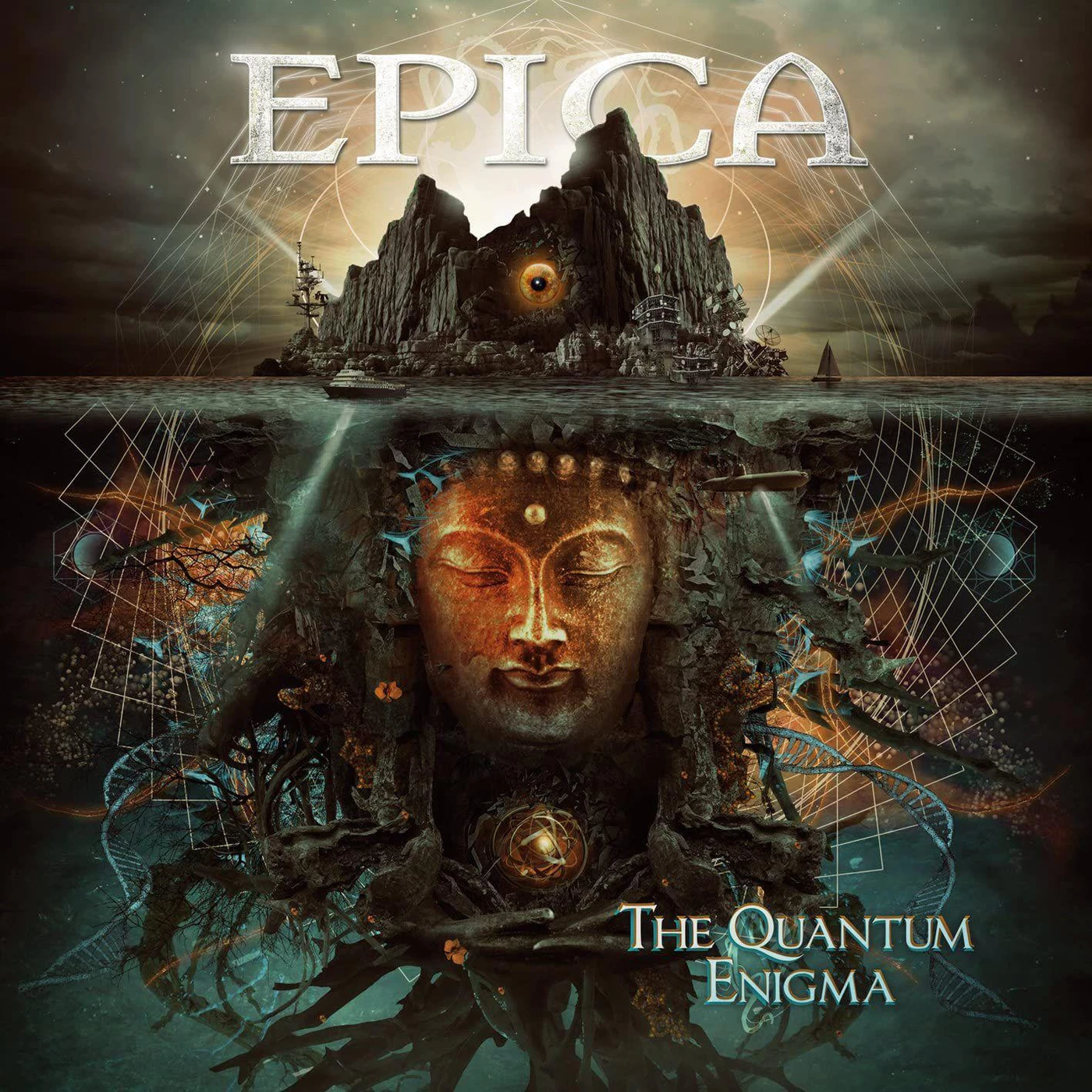 Epica Quantum Enigma (Gold/Blue/2LP) Vinyl Record