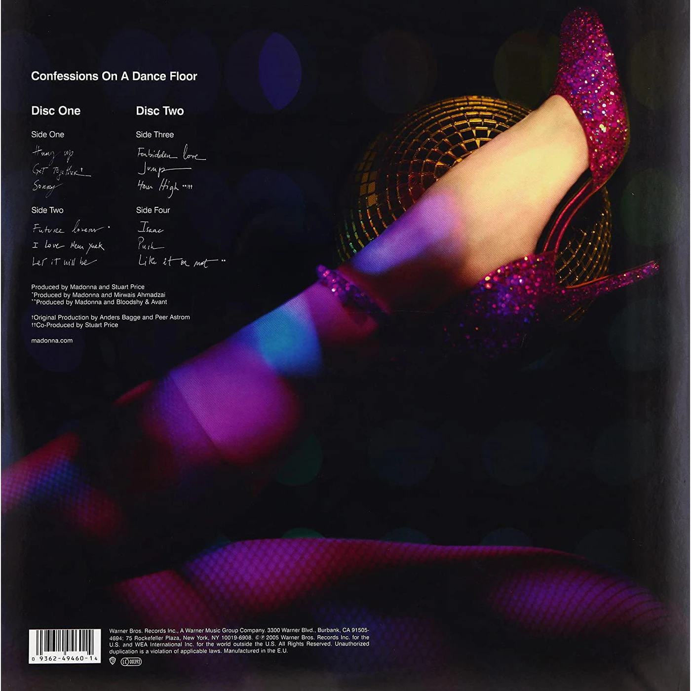Madonna Confessions on a Dance Floor Vinyl Record