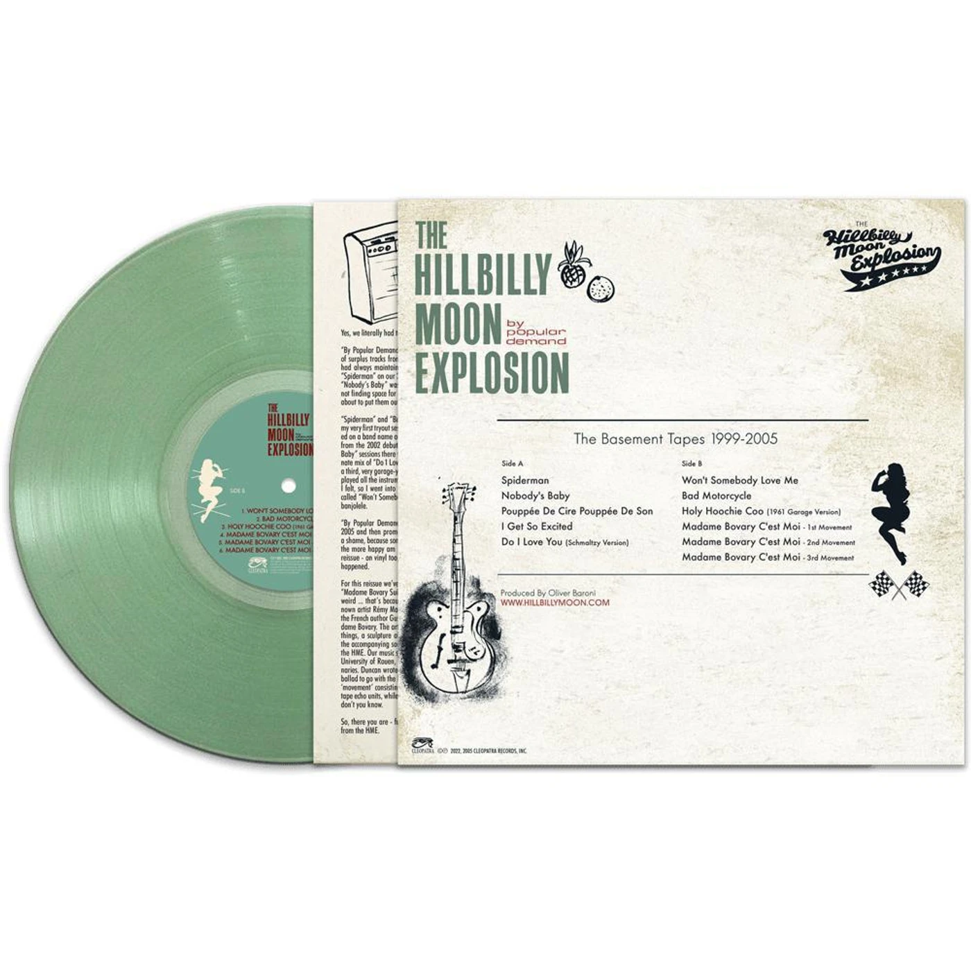The Hillbilly Moon Explosion By Popular Demand (Coke Bottle Green) Vinyl Record