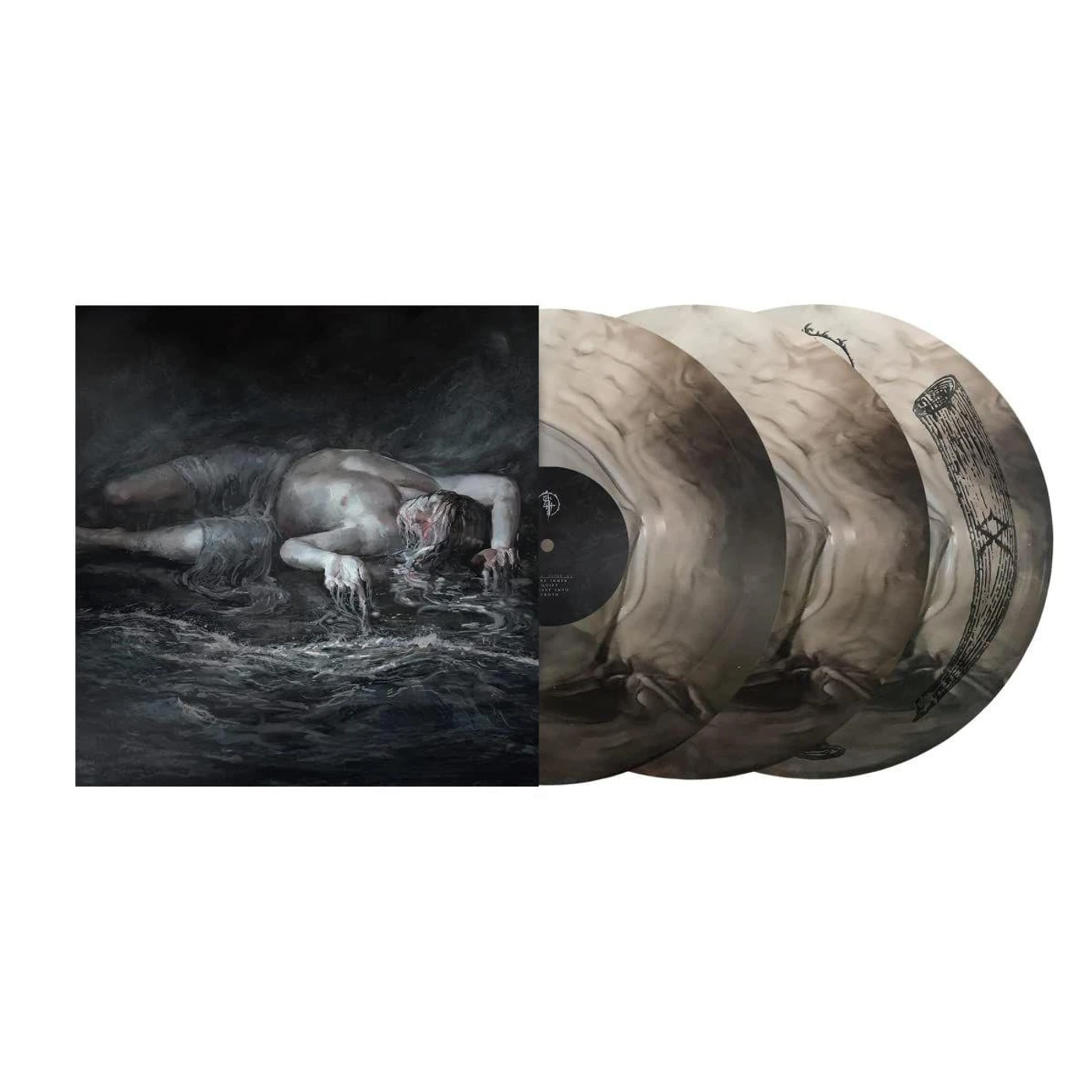 The Dark Alamorte LUNACRIUM THEPSIS (TRANSLUCENT MARBLED BLACK VINYL/SPECIAL EDITION) Vinyl Record