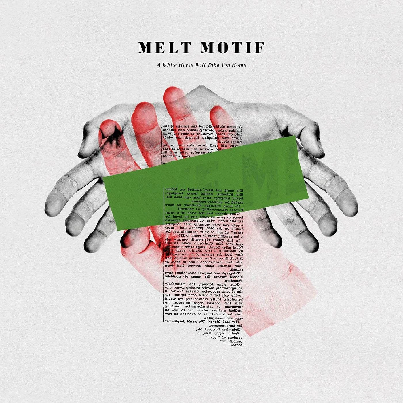 Melt Motif WHITE HORSE WILL TAKE YOU HOME (WHITE VINYL) Vinyl Record