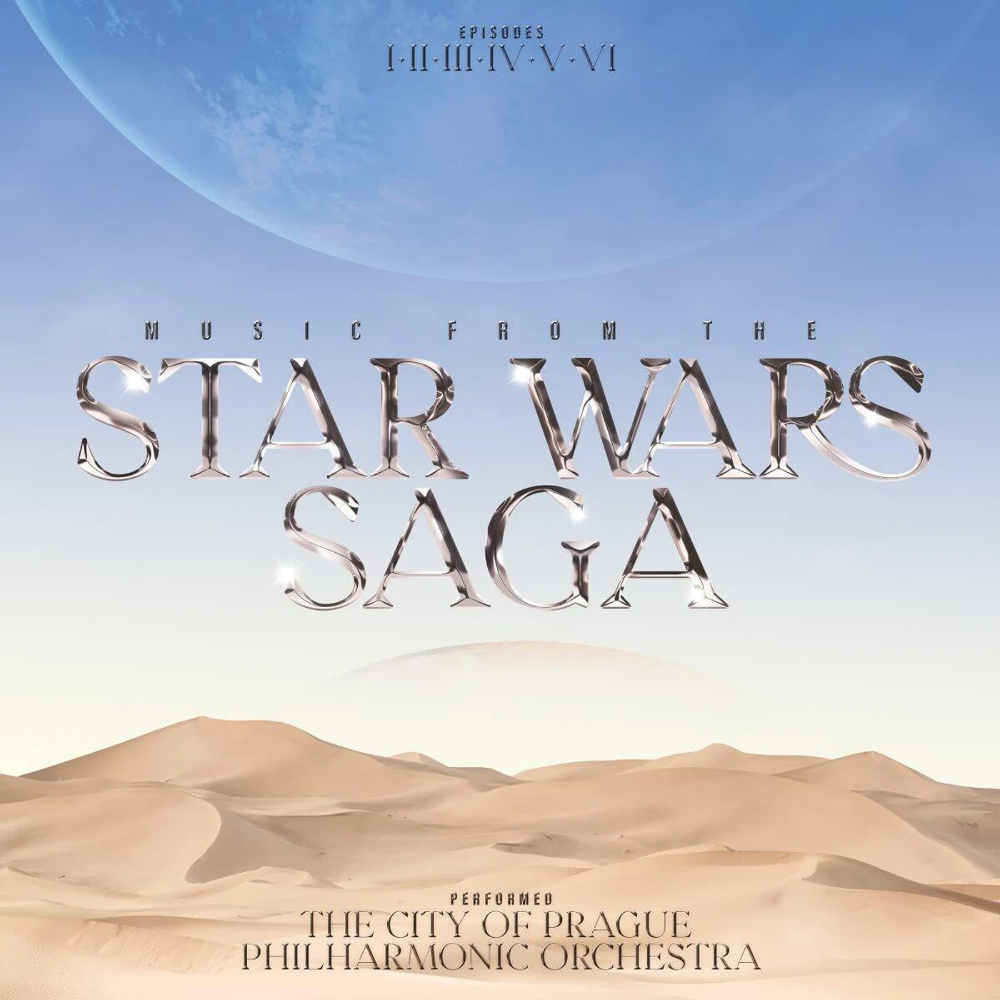 The City of Prague Philharmonic Orchestra Star Wars Original Soundtrack (Clear) Vinyl Record 