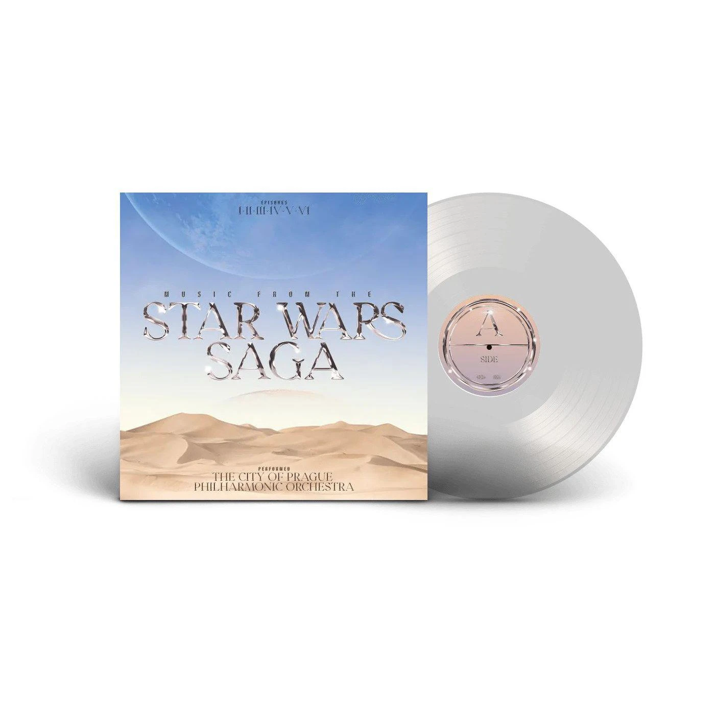 The City of Prague Philharmonic Orchestra Star Wars Original Soundtrack (Clear) Vinyl Record 