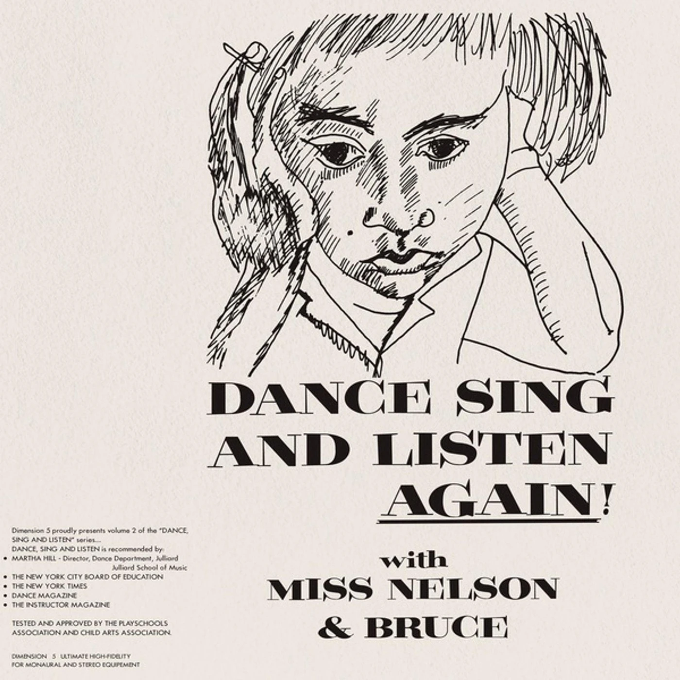 Miss Nelson & Bruce Haack Dance Sing & Listen Again! Vinyl Record