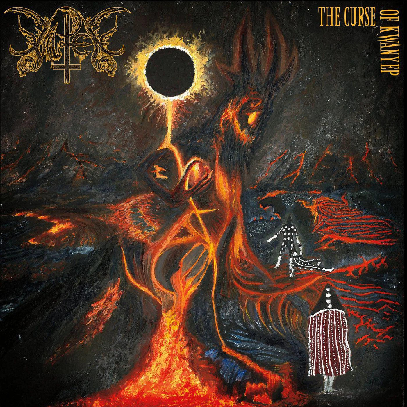 Xalpen Curse Of Kwanyep (Orange) Vinyl Record