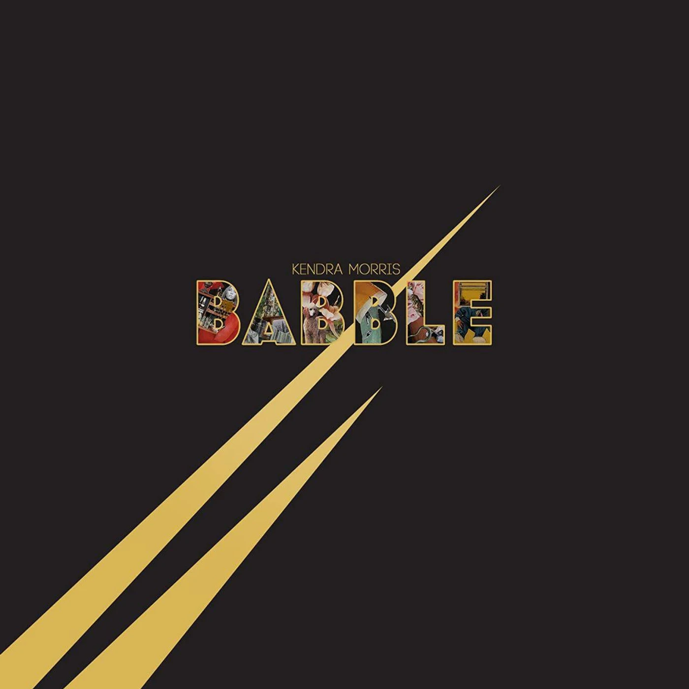 Kendra Morris BABBLE (GOLD SWIRL VINYL) Vinyl Record