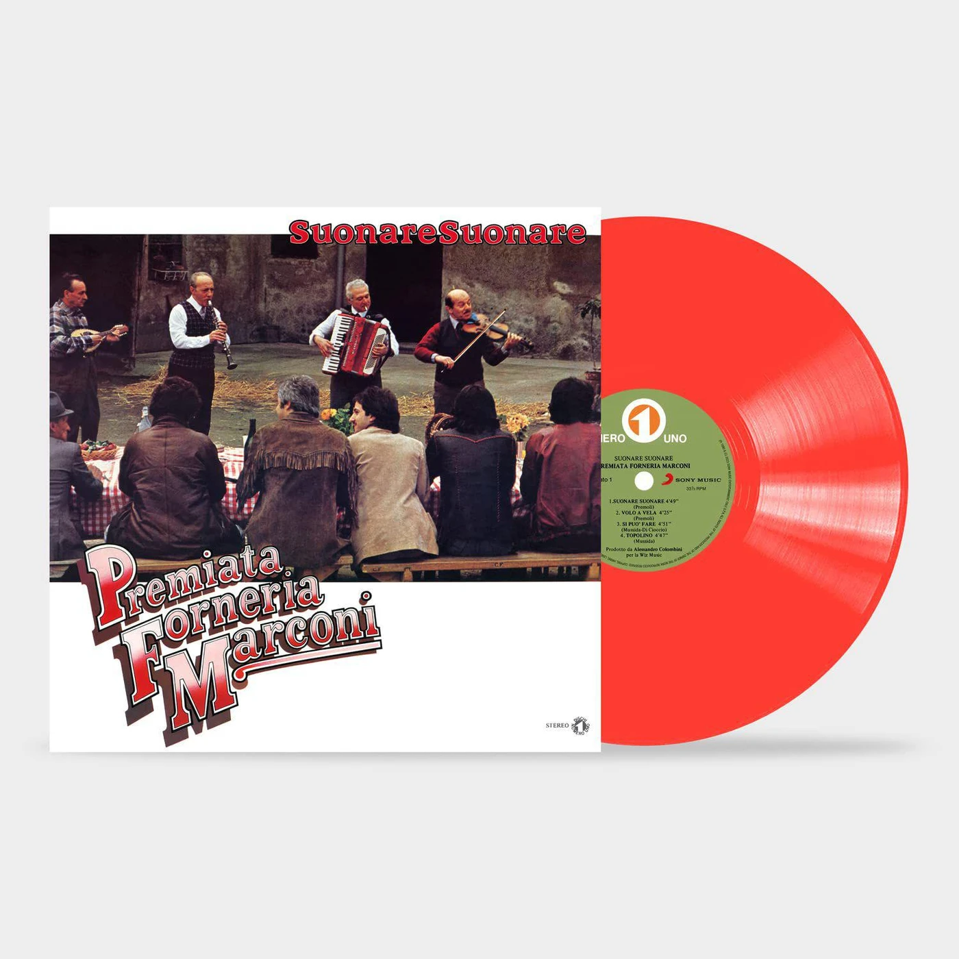 Premiata Forneria Marconi Suonare Suonare (180g/Red) Vinyl Record