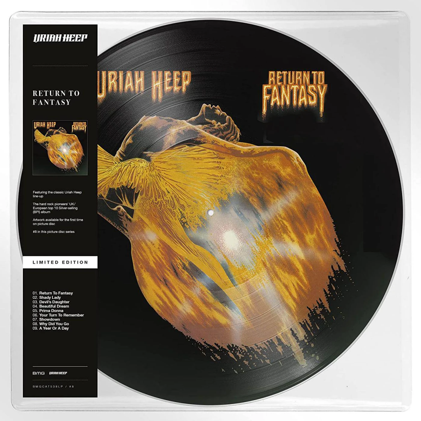 Uriah Heep Return To Fantasy (Picture Disc) Vinyl Record