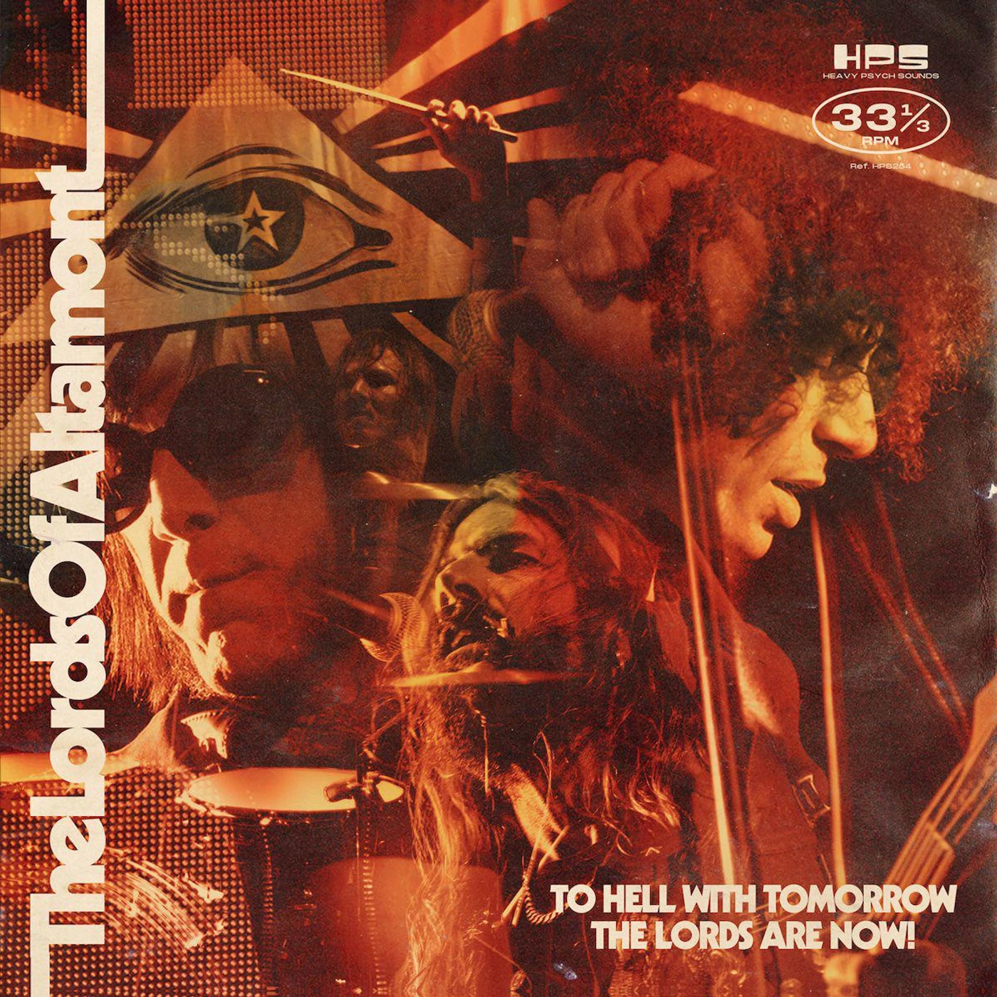 The Lords of Altamont To Hell With Tomorrow The Lords Are Now (Mustard Colour) Vinyl Record