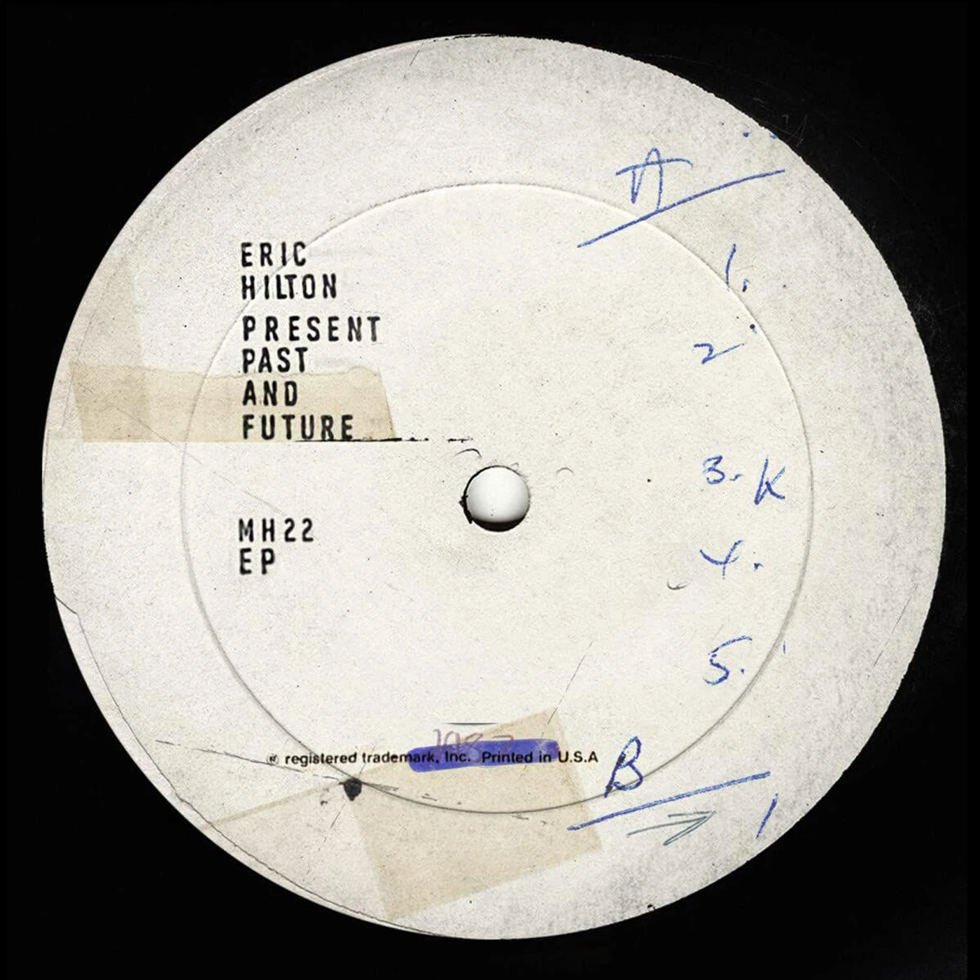 Eric Hilton Present Past & Future (Milky Clear Vinyl Record)