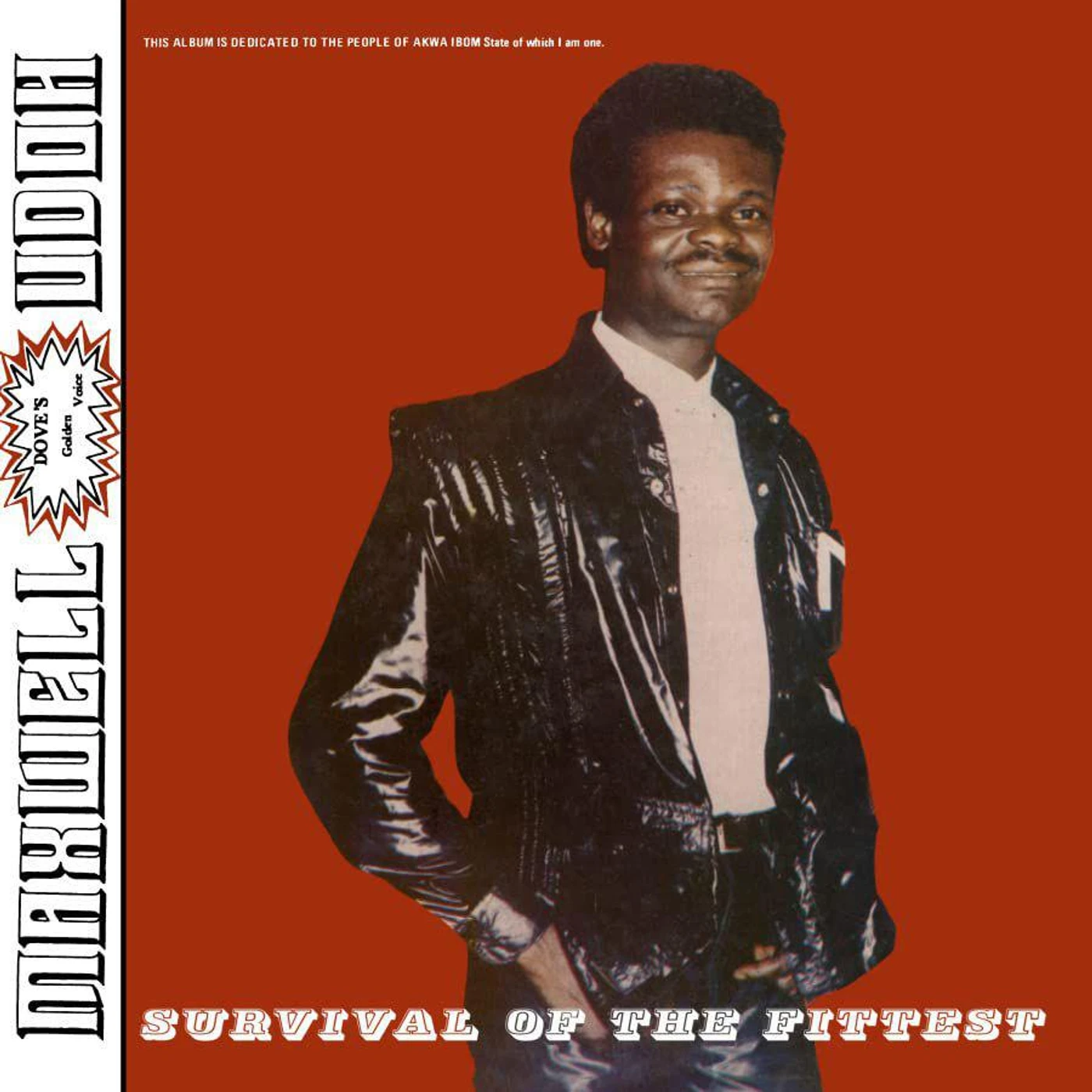 Maxwell Udoh Survival Of The Fittest (White Vinyl Record/180g)