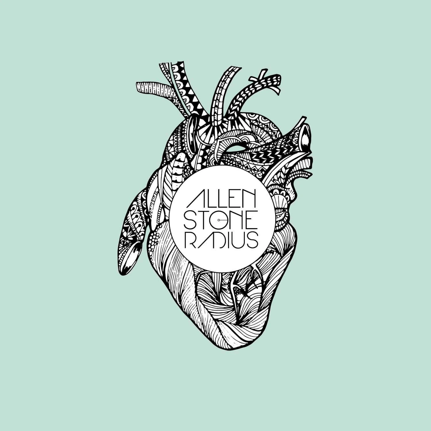 Allen Stone Radius (Coke Bottle Clear Vinyl Record)