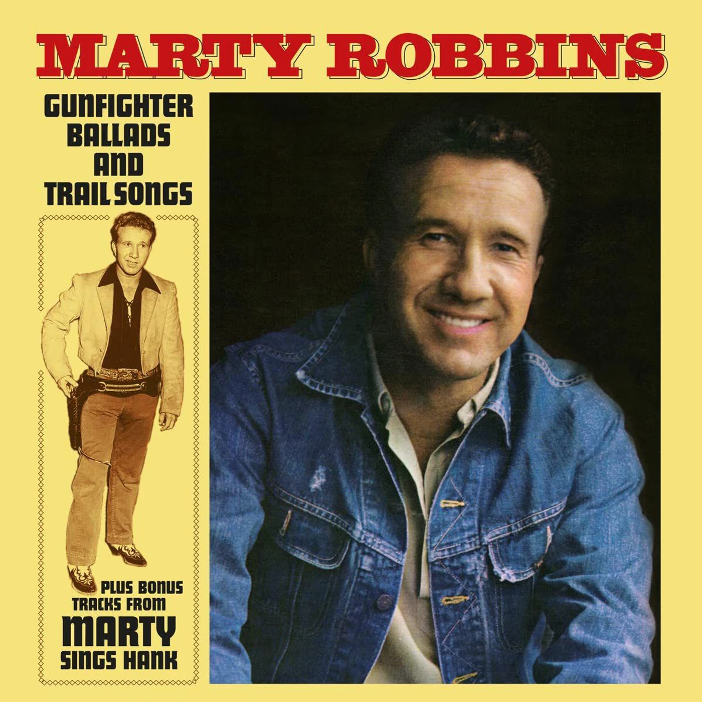 Marty Robbins Gunfighter Ballads (Transparent Blue) Vinyl Record