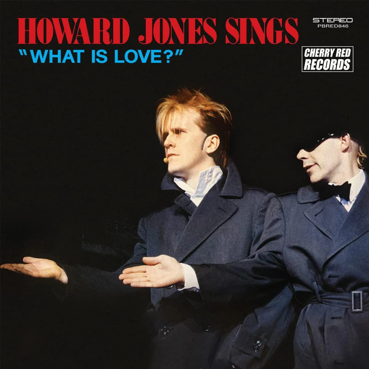 Howard Jones Sings What Is Love? (Blue Vinyl Record)