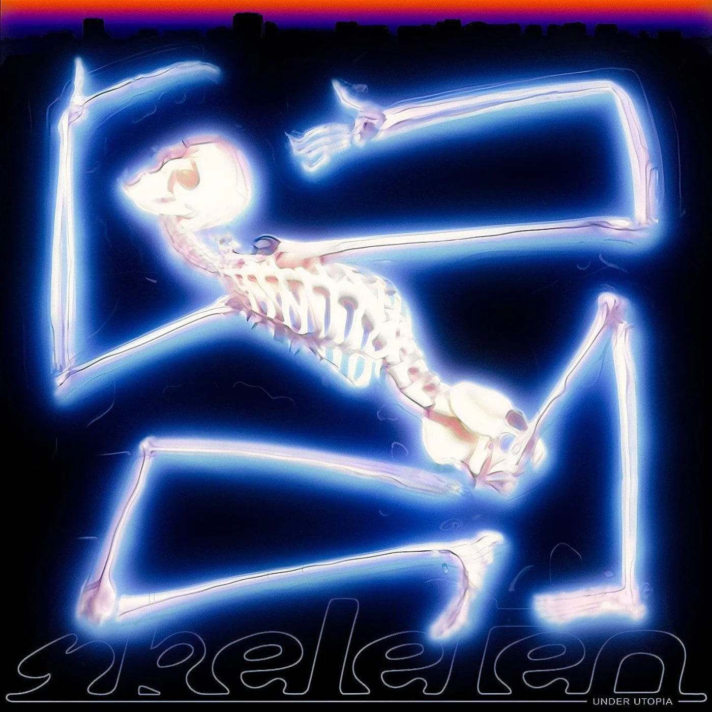 Skeleten Under Utopia (Transparent Blue) Vinyl Record