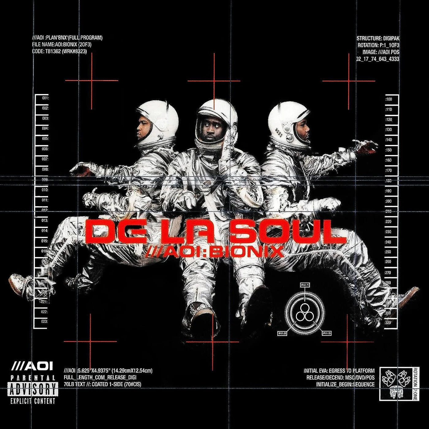 De La Soul AOI: Bionix (Remaster/2lp) Vinyl Record