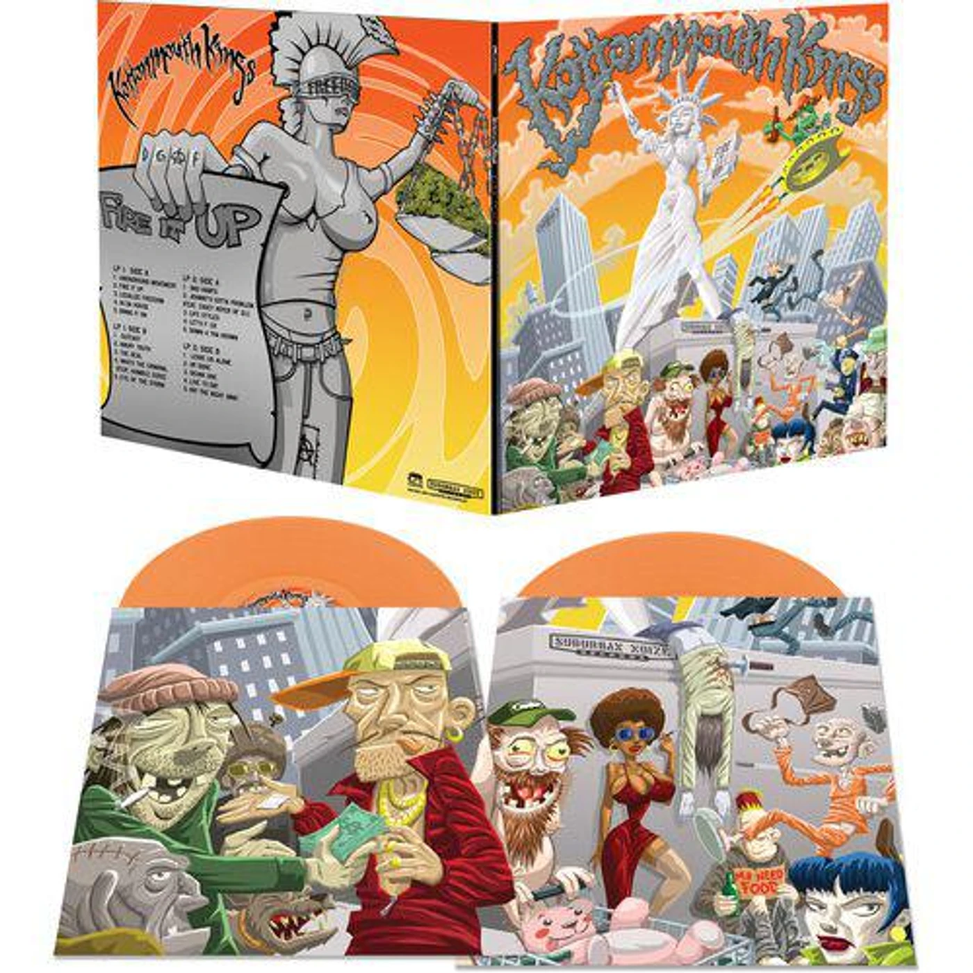 Kottonmouth Kings Fire It Up (Orange) Vinyl Record