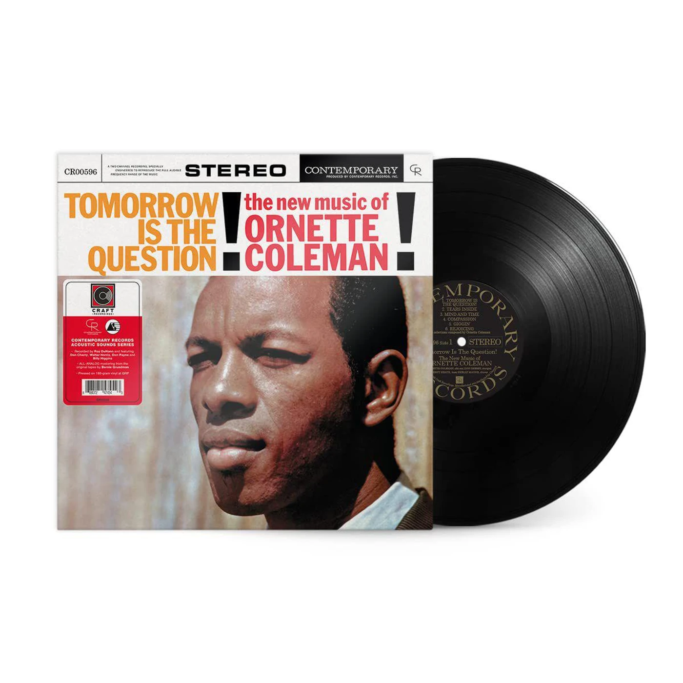 Ornette Coleman Tomorrow Is The Question! Vinyl Record