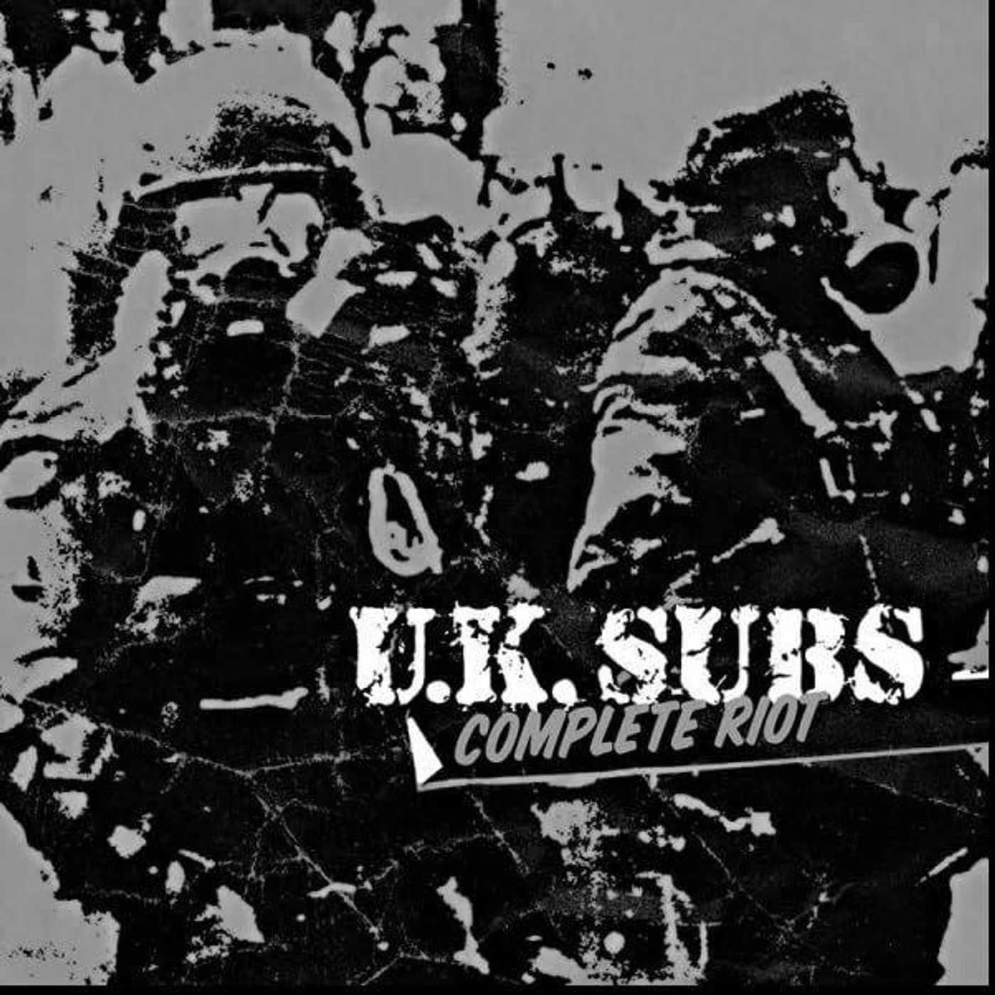 U.K. Subs Riot (Marble) Vinyl Record