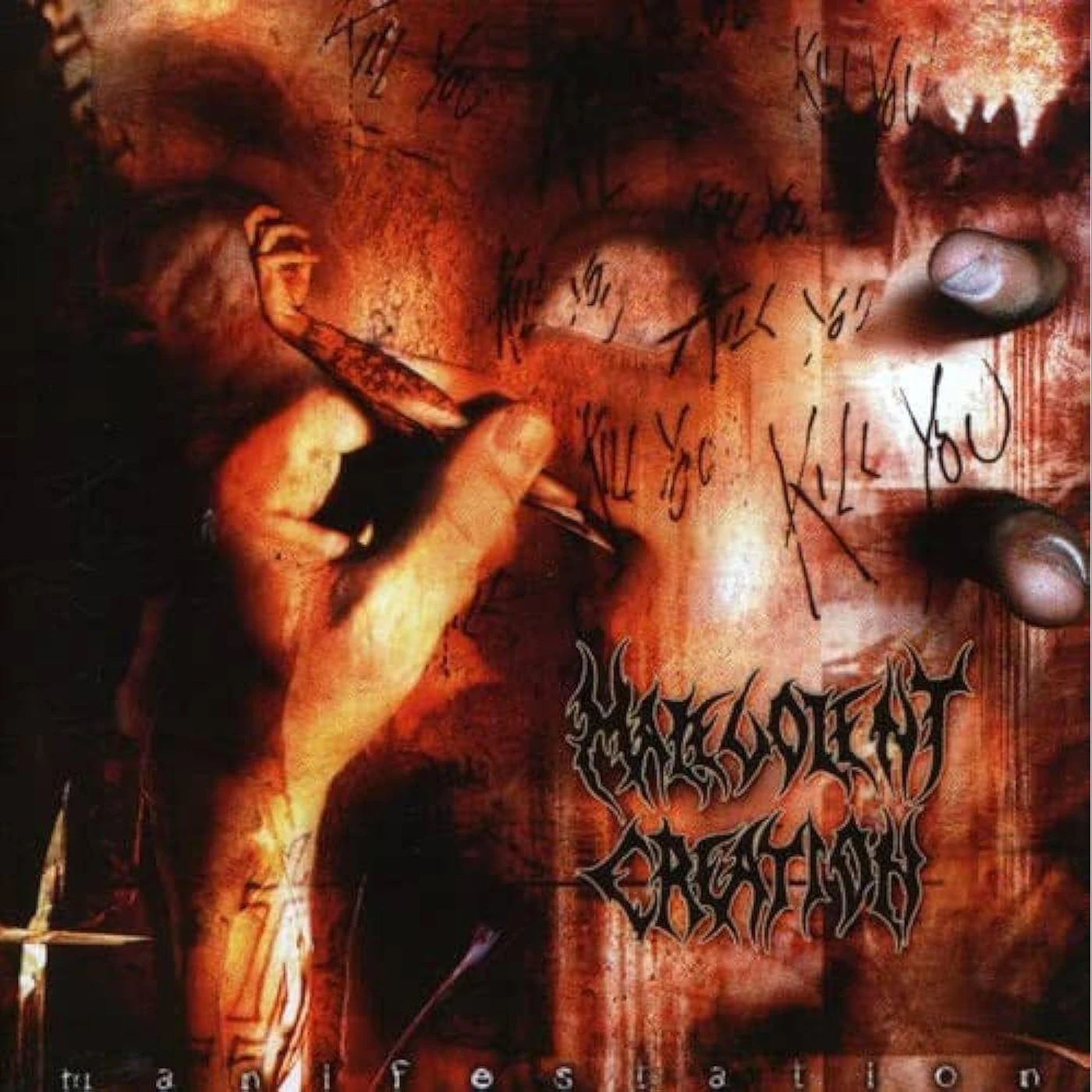 Malevolent Creation Manifestation (Red) Vinyl Record
