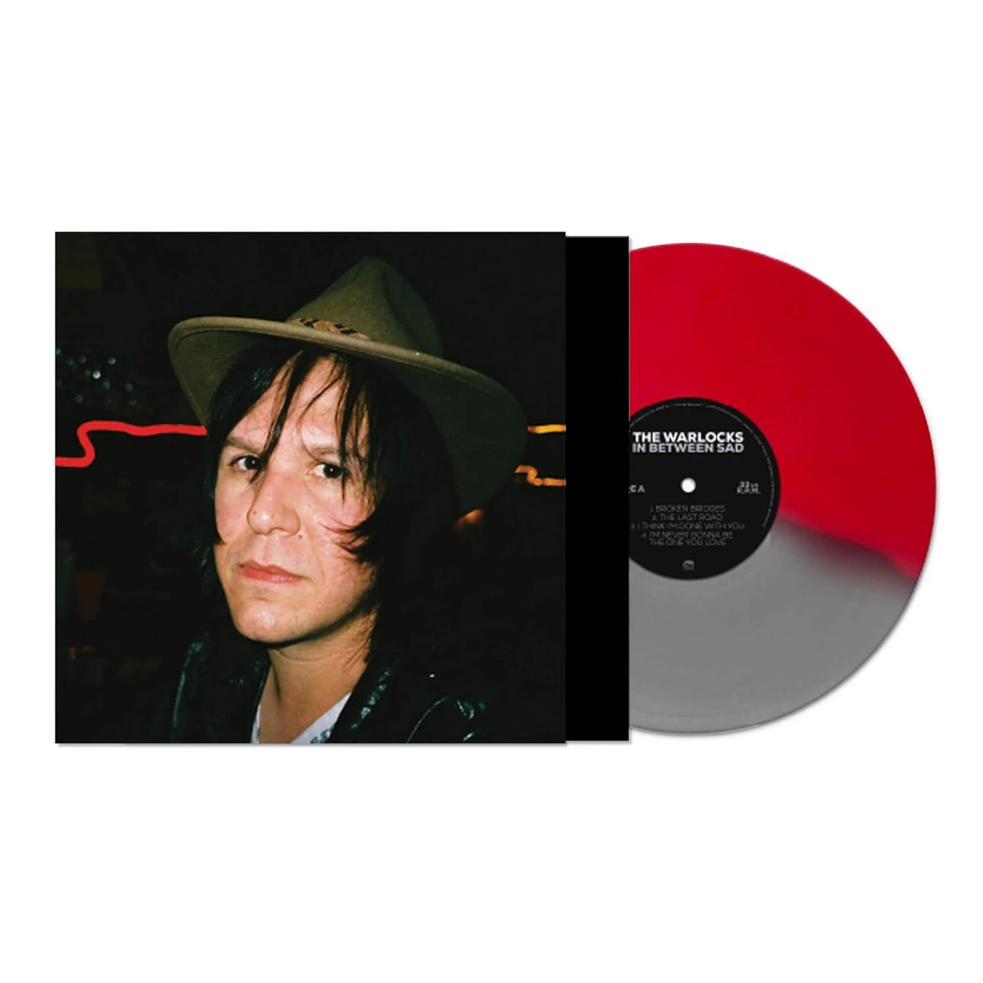 Warlocks In Between Sad (Silver/Red) Vinyl Record