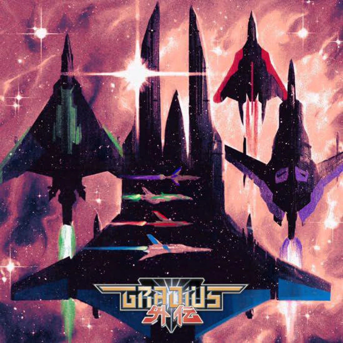 Konami Kukeiha Club Gradius Gaiden Original Soundtrack (Clear/2LP) Vinyl Record
