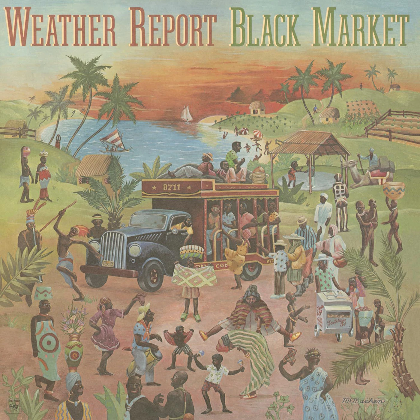 Weather Report Black Market (180Gr/Flaming) Vinyl Record