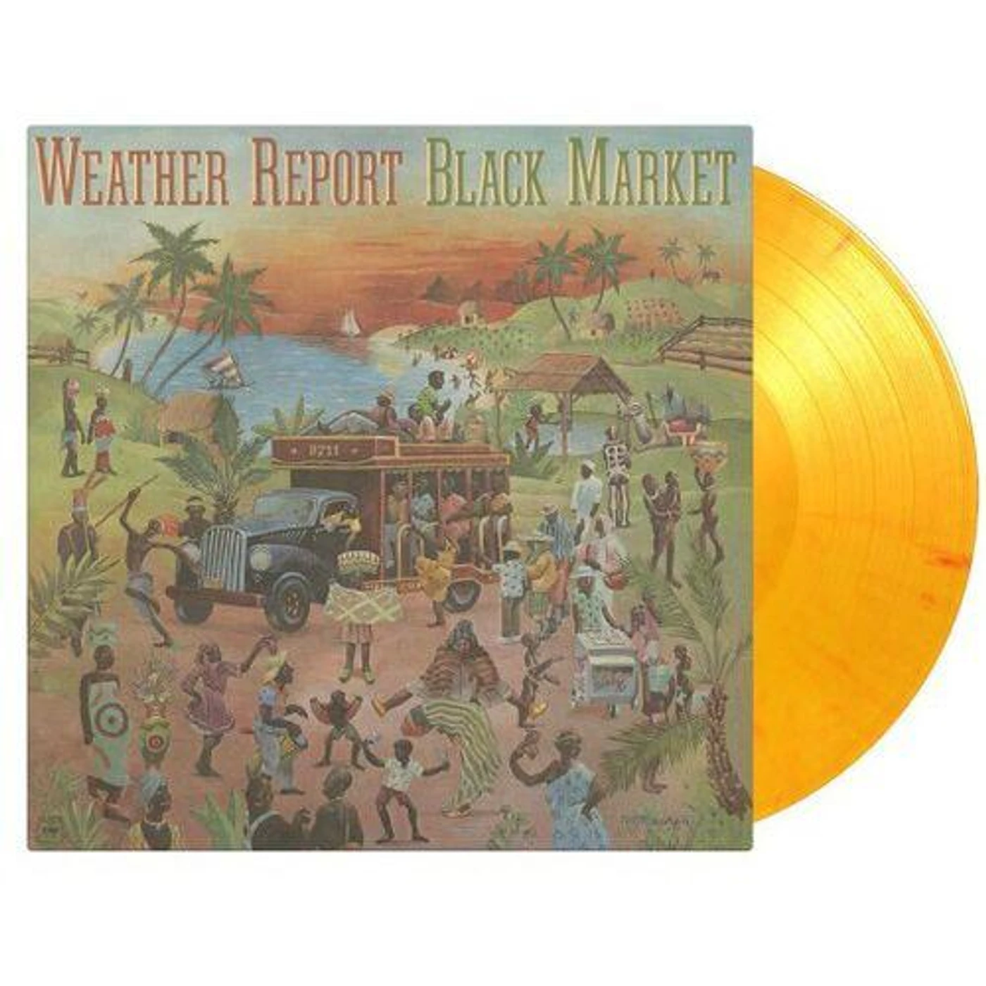 Weather Report Black Market (180Gr/Flaming) Vinyl Record