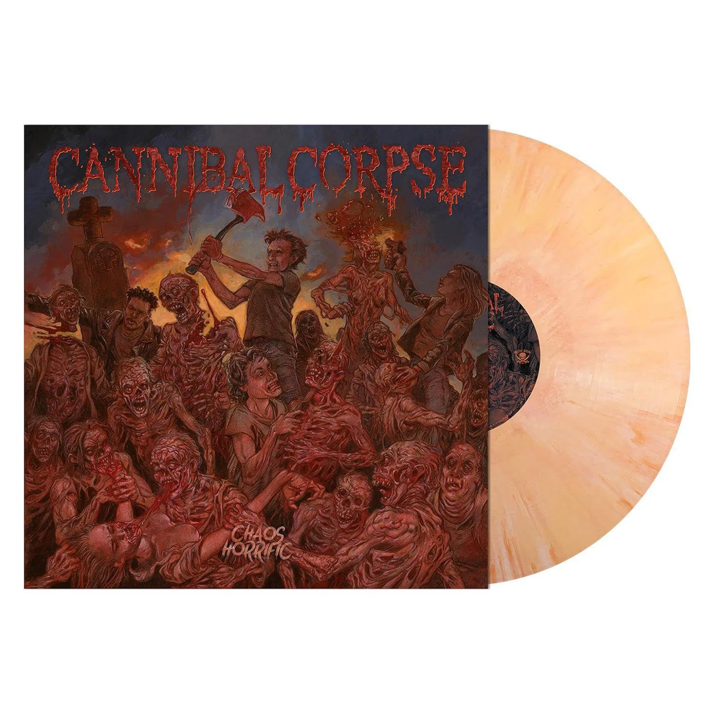 Cannibal Corpse Chaos Horrific (Dreamsicle) Vinyl Record