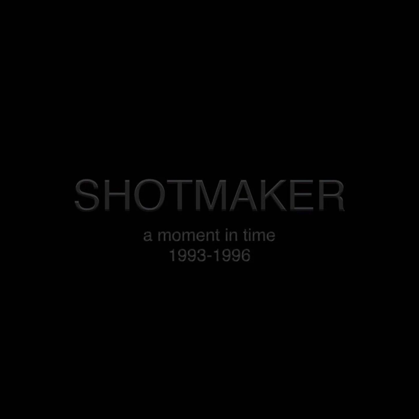 Shotmaker A Moment In Time: 1993-1996 (3LP/Transparent Green, Blue & Purple) Vinyl Record