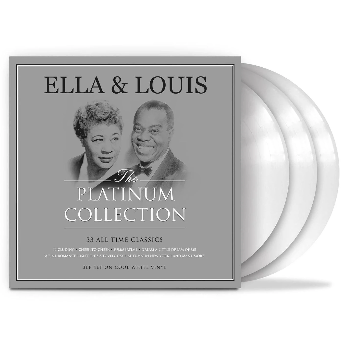 Ella Fitzgerald & Louis Armstrong Platinum Collection (White Vinyl Record/3lp)