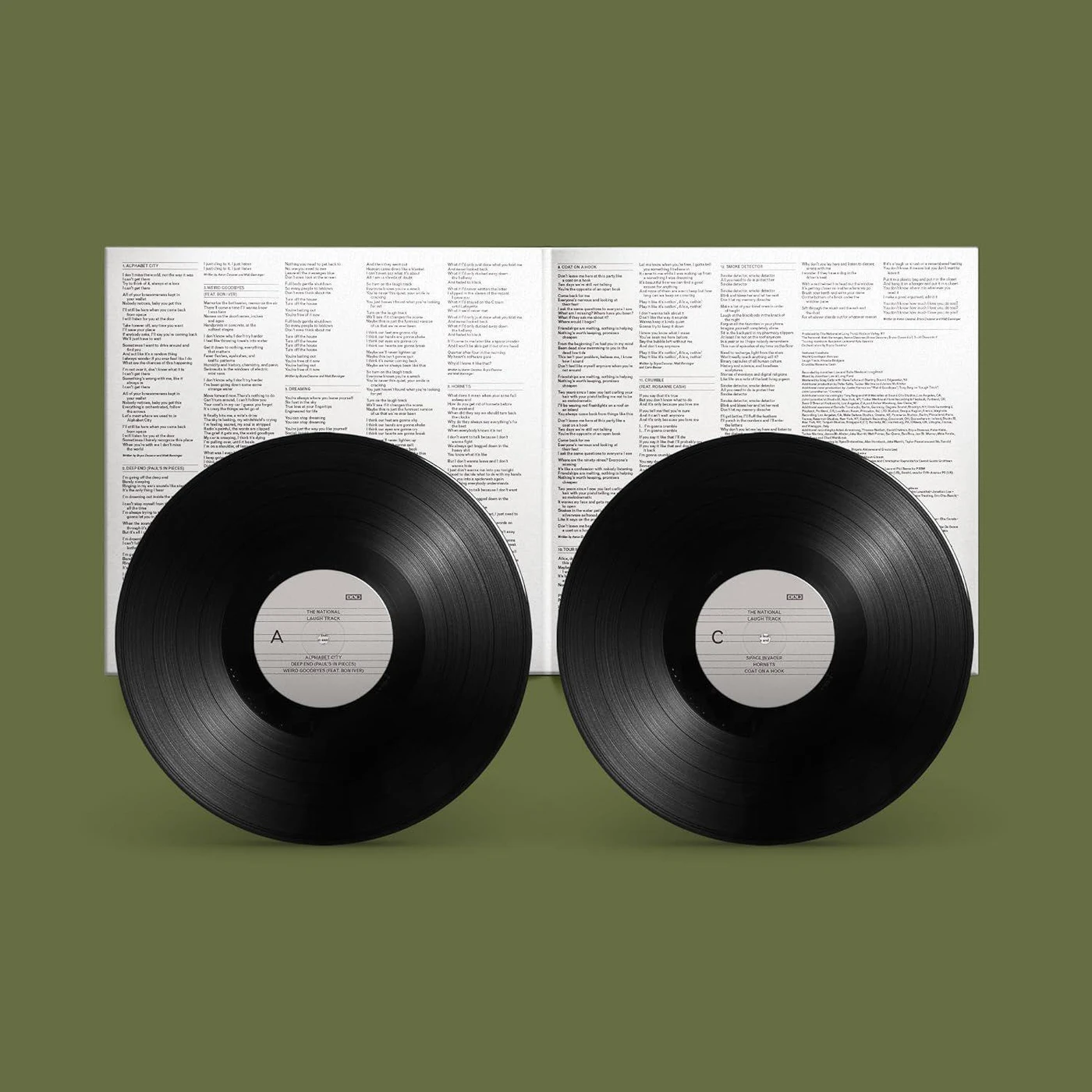 The National LAUGH TRACK (2LP) Vinyl Record