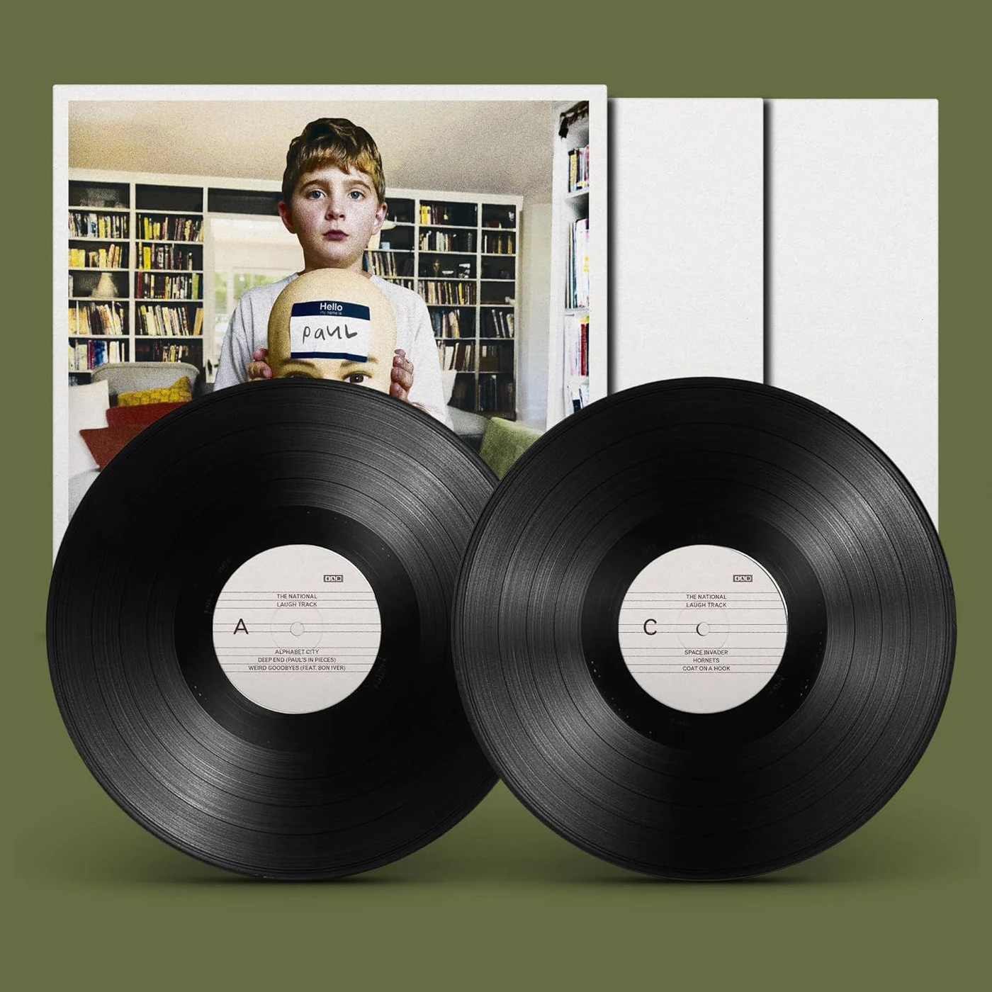 The National LAUGH TRACK (2LP) Vinyl Record