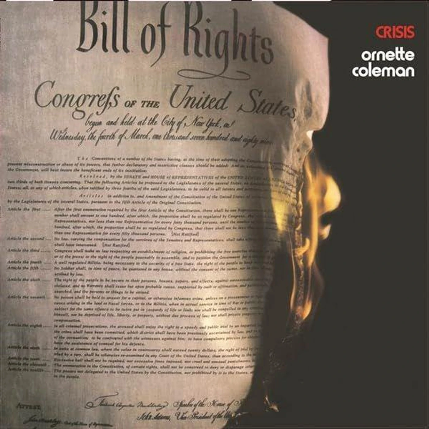 Ornette Coleman Crisis Vinyl Record