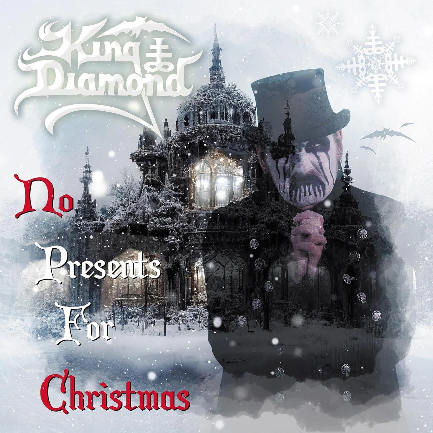 King Diamond No Presents For Christmas (Black & White) Vinyl Record