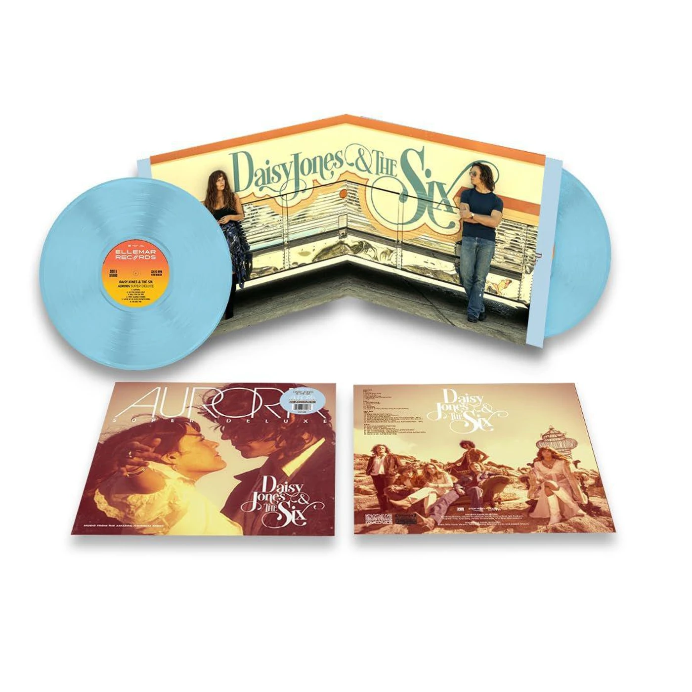 Daisy Jones & The Six AURORA (2LP/BABY BLUE VINYL) Vinyl Record