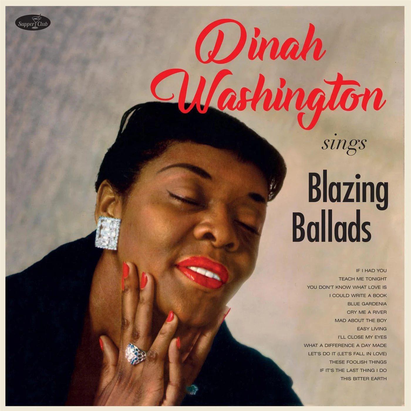 Dinah Washington Sings Blazing Ballads Vinyl Record