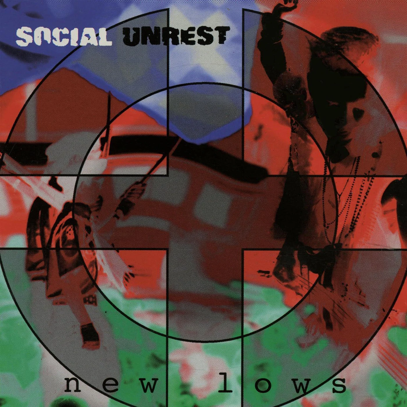 Social Unrest New Lows (Red) Vinyl Record