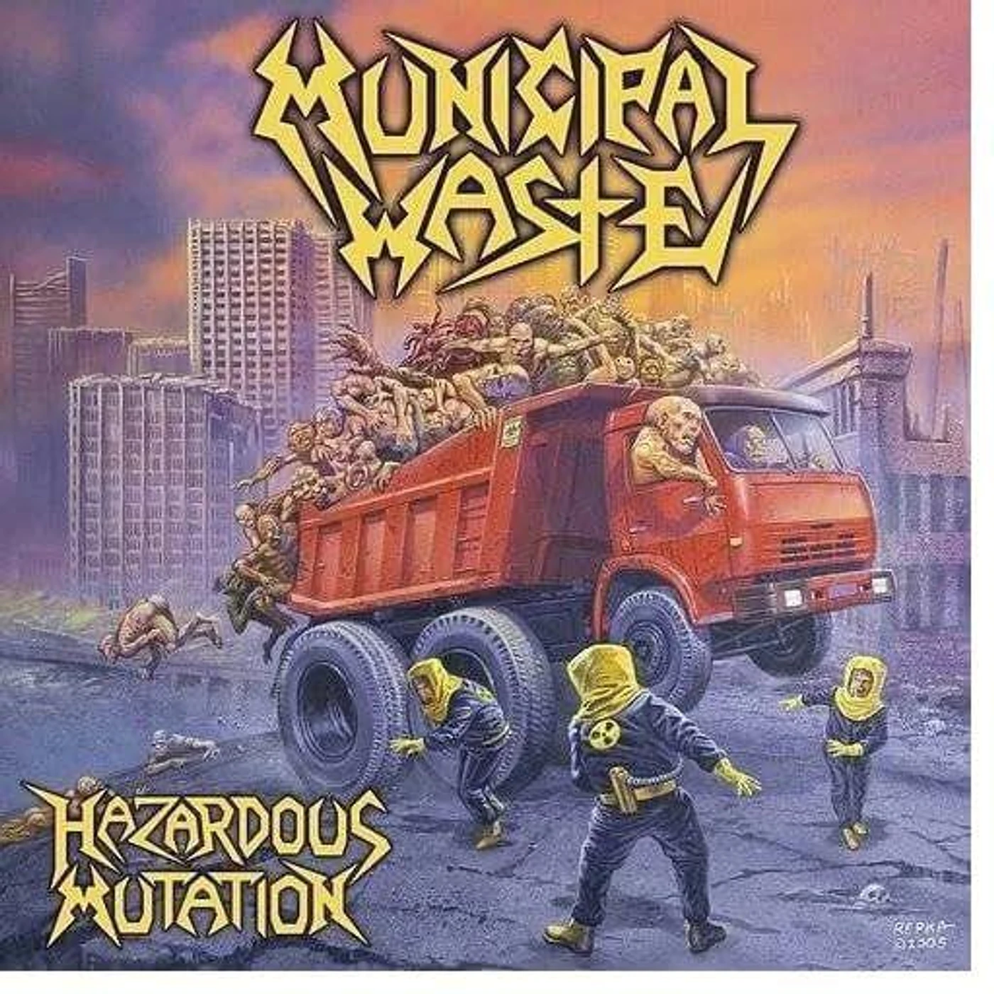 Municipal Waste Hazardous Mutation (Reissue) Vinyl Record