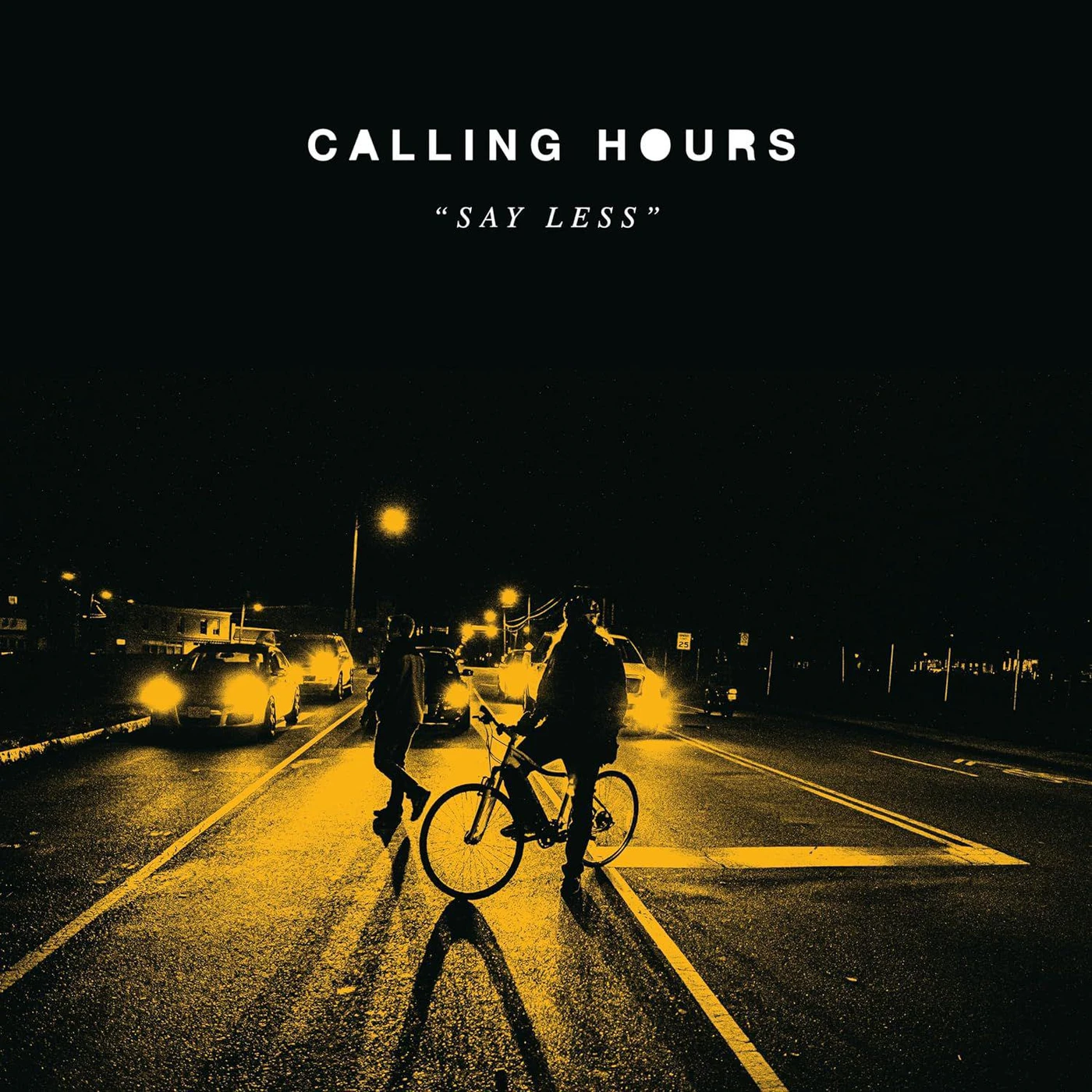 Calling Hours Say Less (Opaque Gray Coloured) Vinyl Record